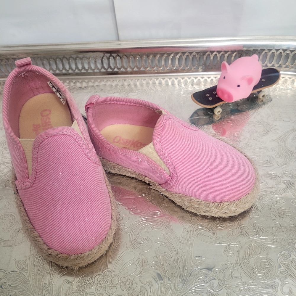 OshKosh B'gosh Slip-on Espadrilles, Size 5